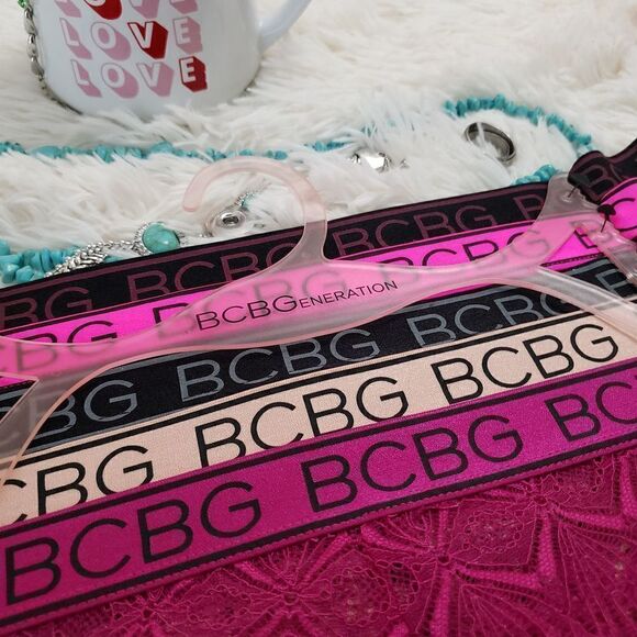BCBG CHEEKY LARGE Multicolor 5 pack Lace Mesh Logo Waist Generation - Picture 2 of 6